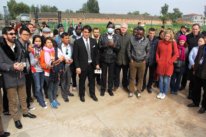 72名外國專家為何同時考察一個菊花基地？